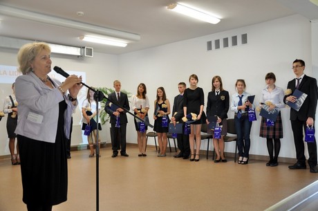 Najlepsi gimnazjaliści 2011 nagrodzeni / fot. Dorota Nelke
