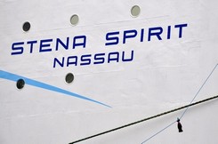 Chrzest promu Stena Spirit / fot. Dorota Nelke