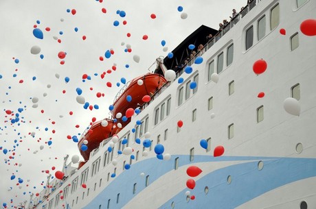Chrzest promu Stena Spirit / fot. Dorota Nelke