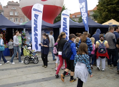 Gdyńskie stoisko na Baltic Sail (7 - 10 lipca 2011)