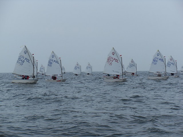 Pierwszy dzień Gdynia Sailing Days - klasa Optymist
