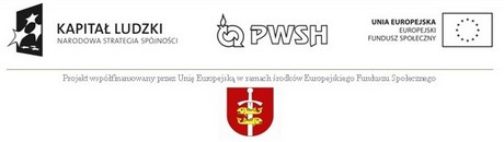 Stopka projektu „Praktyka czyni mistrza – nowatorski program praktyk na studiach pedagogicznych PWSH” 460x130