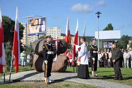 Odsłonięcie tablicy pamięci Gdyńskich Kosynierów / fot. Dorota Nelke