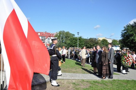 Odsłonięcie tablicy pamięci Gdyńskich Kosynierów / fot. Dorota Nelke