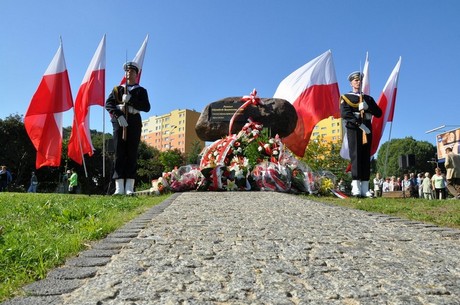 Odsłonięcie tablicy pamięci Gdyńskich Kosynierów / fot. Dorota Nelke