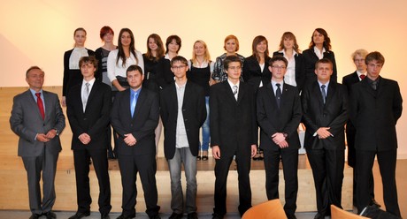 Uroczystości nagrodzenia maturzystów 2011, fot. Dorota Nelke
