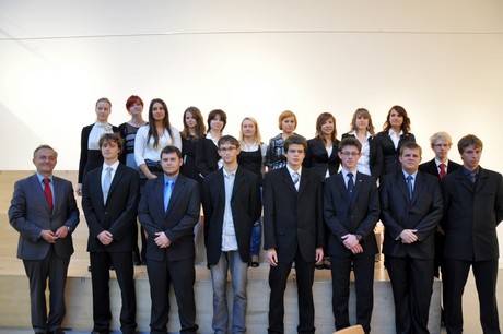 Uroczystości nagrodzenia maturzystów 2011, fot. Dorota Nelke
