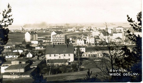 Panorama miasta i portu 1929 r. fot. MMG