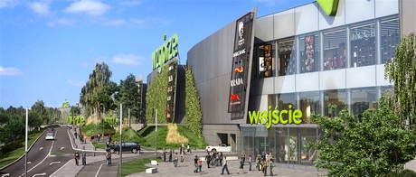 Centrum Handlowe Wzgórze - wizualizacje