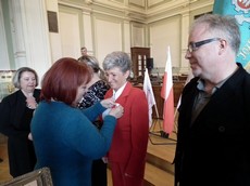 Uroczystość wręczenia wysokich odznaczeń państwowych