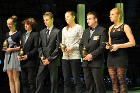 Nagrodzeni w kategorii Nadzieje Gdyńskiego Sportu 2011 / fot. Dorota Nelke