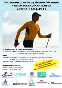 Spotkanie z Tw&oacute;rcą Nordic Walking - Finem Marko Kantaneva