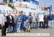 Załoga statku badawczego Baltica