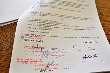 Podpisana umowa na wykonanie systemu TRISTAR / fot. Dorota Nelke