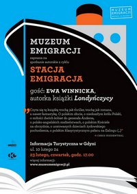 Stacja Emigracji zaprasza na spotkanie z Ewą Winnicką