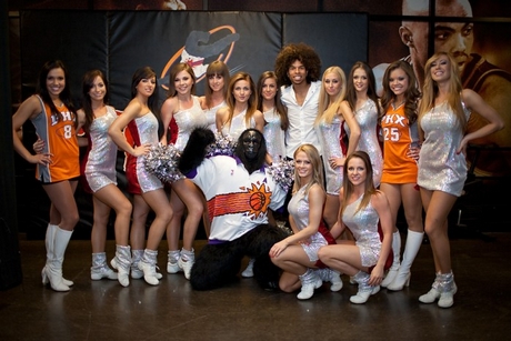 Gdyńskie cheerleaders na meczu NBA, fot.: Mariusz Mazurczak