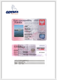Dowód osobisty dla ORP Piorun