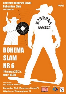 BOHEMA SLAM NR 6 - plakat