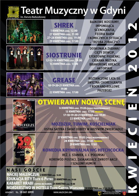 Teatr Muzczny w Gdyni proponuje