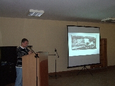 Prezentacje przygotowane przez uczniów Gimnazjum nr 14 przedstawiające historię płk. Stanisława Dąbka oraz przebieg walk w obronie Kępy Oksywskiej, fot.:Michał Kowalski