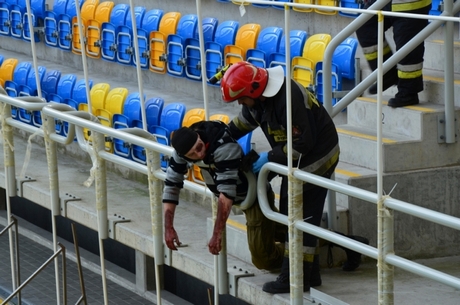 Ćwiczenia na Stadionie Miejskim, fot.: Paulina Dobrowolska