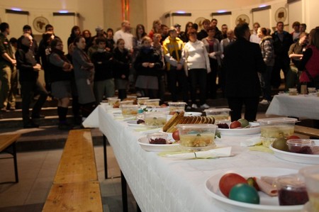 Śniadanie wielkanocne - niedziela 8 kwietnia 2012