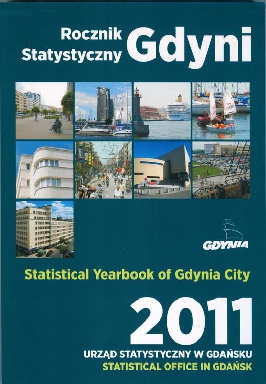 okładka Rocznika Statystycznego Gdyni 2011