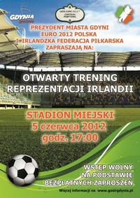 Przyjdź na Stadion Miejski pokibicować reprezentacji Irlandii!