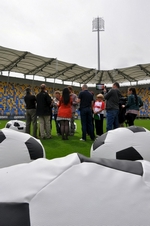 Konferencja na Stadionie Miejskim w Gdyni, fot. Dorota Nelke