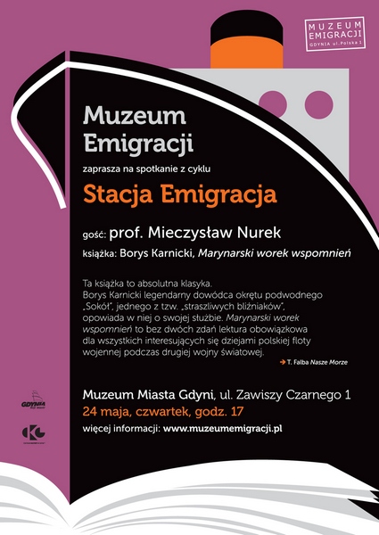 Stacja Emigracja: Borys Karnicki Marynarski worek wspomnień