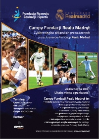 Real Madryt w Gdyni - plakat