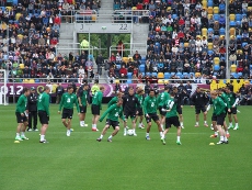 Otwarty trening Irlandczyków, fot. Michał Kowalski