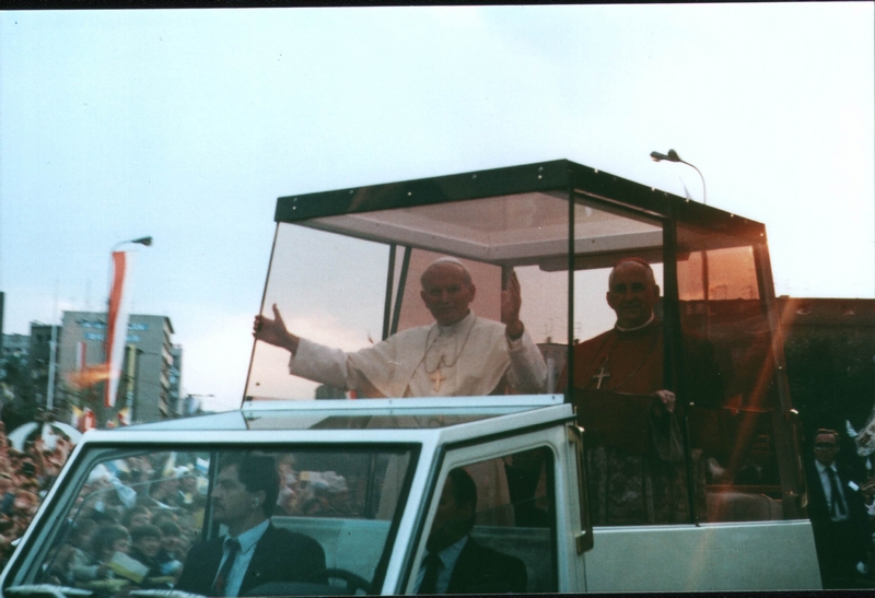 Jan Paweł II z pielgrzymką w Gdyni, fot. Grzegorz Nowaczyk