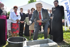 Uroczyste wmurowania kamienia węgielnego pod budowę stacjonarnego hospicjum dla dzieci w Gdyni, fot. Dorota Nelke