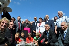 Uroczystość wmurowania kamienia węgielnego pod budowę stacjonarnego hospicjum dla dzieci w Gdyni, fot. Dorota Nelke