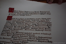 Treść aktu erekcyjny z 1972 roku