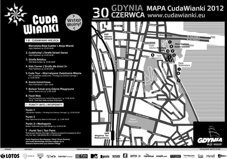 Mapa CUDAWIANKI 2012