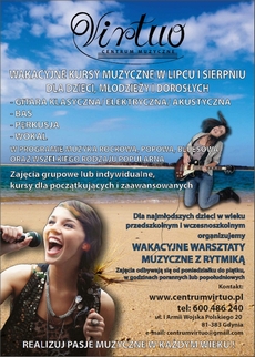 Centrum Muzyczne VIRTUO zaprasza na warsztaty