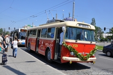 Škoda 9Tr20 na inauguracyjnym kursie linii 326 / fot. Michał Kowalski