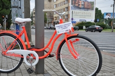 Gdyńskie pozytywne rowery nabrały kolorów / fot. Dorota Nelke