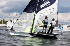 Regaty LOTTO Cup 49er Grand Prix Gdynia - dzień drugi / źródło: shuttersail.com