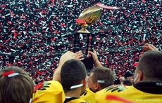 Gdyńskie jastrzębie Mistrzami Polski w futbolu amerykańskim / fot. Krzysztof Lipski