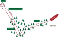 II Marsz Neandertala - mapa