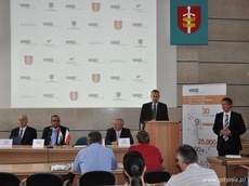 Konferencja prasowa dotyczącą otwarcia jedynego w Polsce centrum usług firmy WNS Holdings Ltd. w Gdyni, fot.: Michał Kowalski