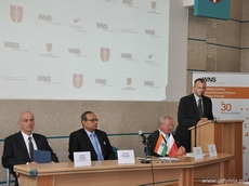 Konferencja prasowa dotyczącą otwarcia jedynego w Polsce centrum usług firmy WNS Holdings Ltd. w Gdyni, fot.: Michał Kowalski