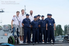 Marcin Gortat odwiedził Port Wojenny w Gdyni, fot.: Anna Niwczyk/www.AnnaNiwczyk.com