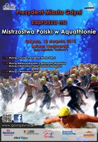 Mistrzostwach Polski w Aquathlonie