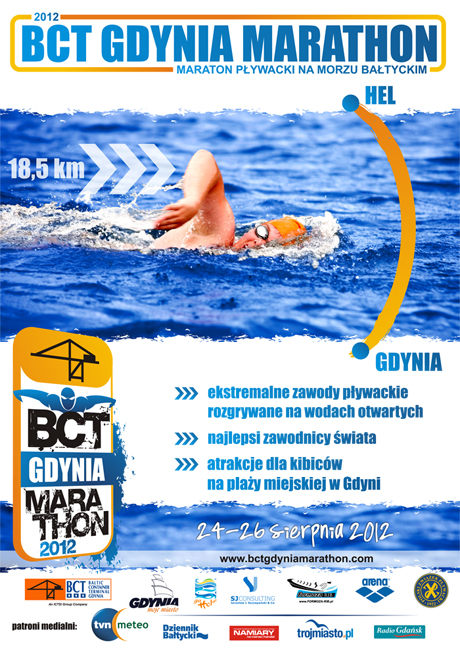 Maraton pływacki - Hel - Gdynia