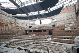 Na budowie Teatru Muzycznego