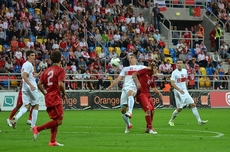 Mecz reprezentacji Polski i Portugali U-21 na Stadionie Miejskim w Gdyni, fot.: Michał Puszczewicz